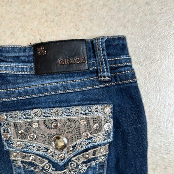 Grace in LA jeans size 7 - Picture 6 of 9